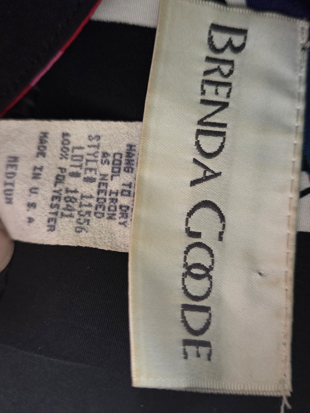 Vintage 80s Zip Up Jacket Size M - Picture 5 of 5
